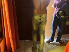 Desi bhabhi janaki with big natural tits invited to my room for hardcore sex